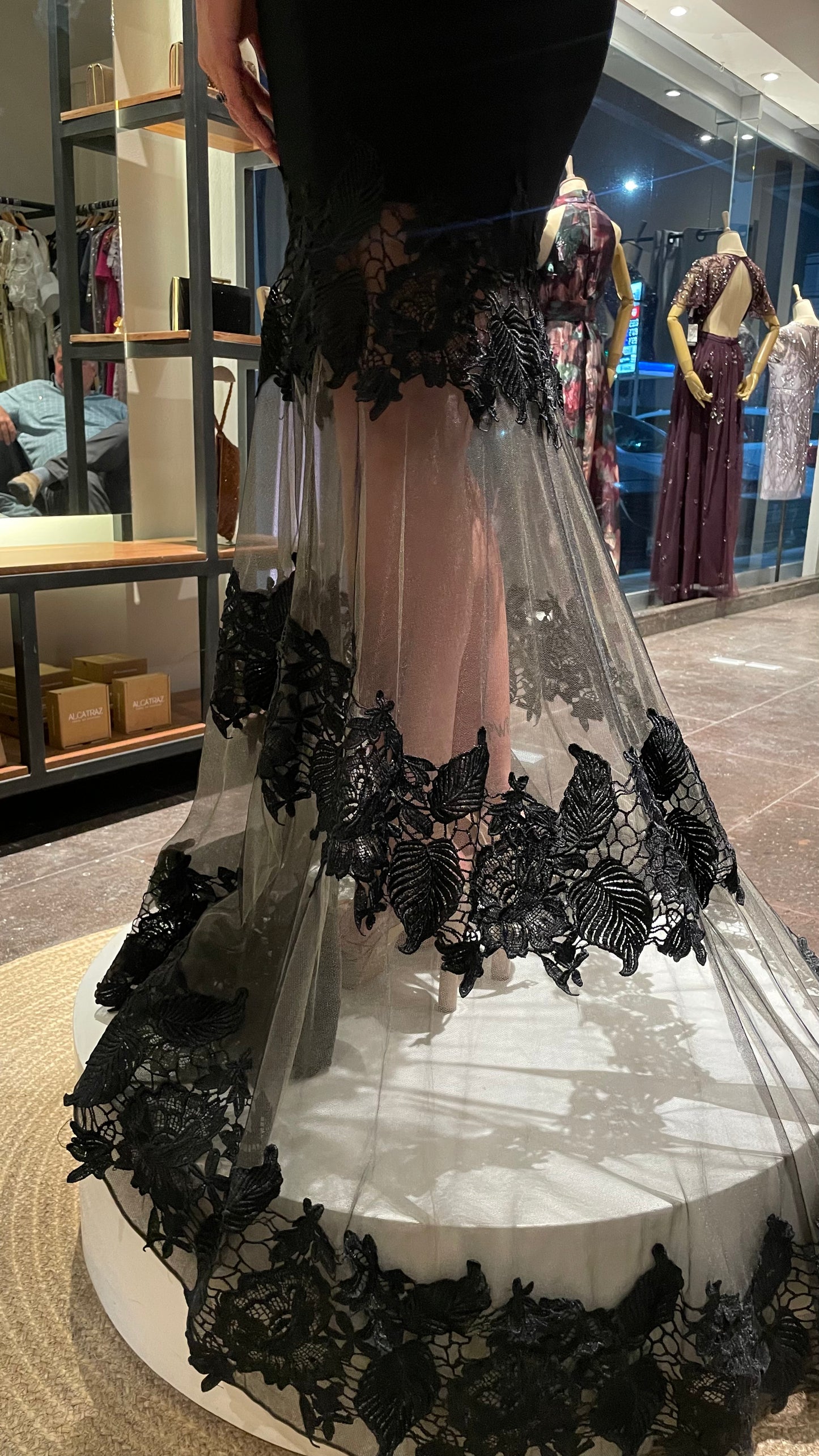 Vestido Negro Encaje