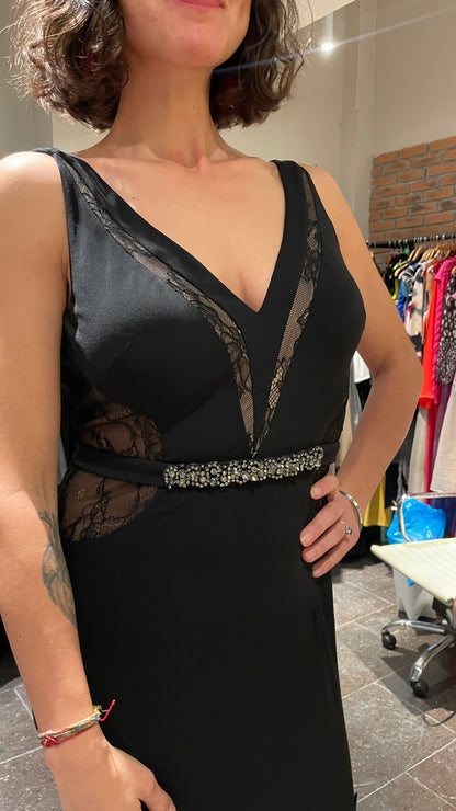 Vestido Negro Encaje